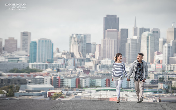 City View San Francisco Engagement